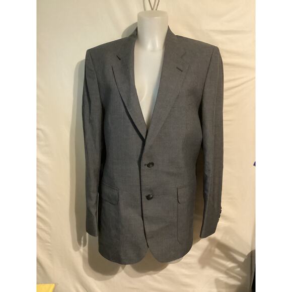 1127 Shefford by Anderson Little Suit Jacket Gray Chest 23" Length 29" Shldr 17" - Picture 1 of 4